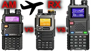 BAOFENG UV-5RH vs QUANSHENG UV-K5 vs BAOFENG UV-5R AIRBAND