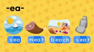 Unit 2 -ea- -ee- | Words [Sounds Great 2nd 4/5 | Phonics Sense 5]