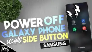 How to Power Off your Samsung phone using the Side Button