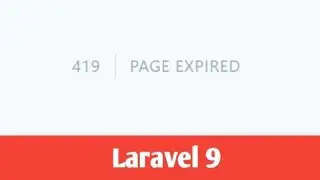 419 page expired || How to fix Laravel 419 error || Laravel 9