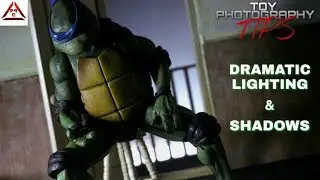 Dramatic Lighting & Shadows (Toy Photography TIPS) NECA TMNT