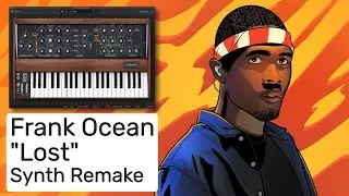 Frank Ocean - Lost (Instrumental Synth Remake)