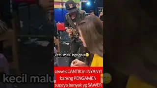 Pengamen Duet Sama Cewek Cantik, Menyita Perhatian Pengunjung #lagu #musisijalanan #shorts