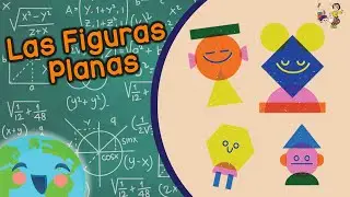 Las Figuras Planas Para Niños (Videos Educativos para Niños)