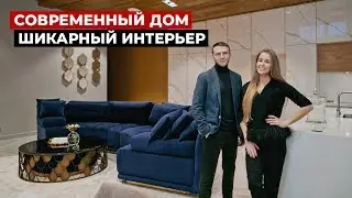 House in a modern style. House tour of a country house with pool | Beautiful houses