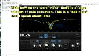 Dynamic EQ on Vocals TDR Nova Demonstration