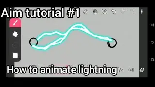 Anim Tutorial #1 Lightning ⚡ #flipaclip