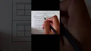 How To Draw a house #art #artist #drawing #sketch #pencildrawing #sorts