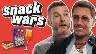 Gino D'acampo & Fred Sirieix Rate Italian and French Snacks | Snack Wars