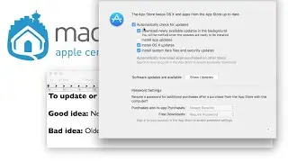 How to get rid of the update notifications on Mac.