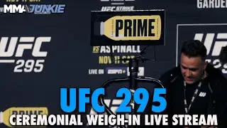 UFC 295 Ceremonial Weigh-Ins Live Stream