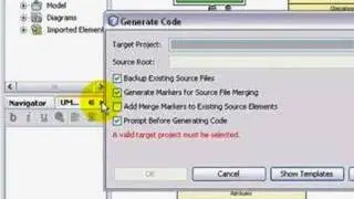 NetBeans 99 Sec, UML: Generating Java Source Code