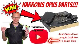 ENDED: WIN HARROWS OPUS DARTS JUST GUESS THE TIME TO BUILD YOUTUBE LEGO PLAY BUTTON