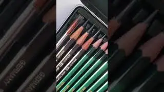 Размывающийся графит? или это обычный акварельный карандаш??