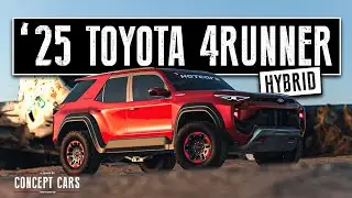 2025 Toyota 4Runner Hybrid Render - a bigger better TRD Pro
