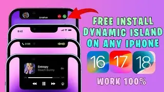 REAL Dynamic Island on ANY iPhone for iOS 16/17/18