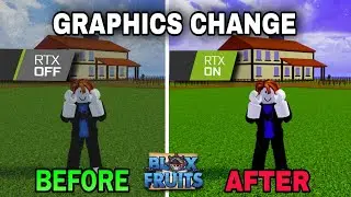 BIG GRAPHIC CHANGE ??? in Blox Fruits | Roblox