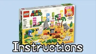 LEGO Mario set Instructions: Creativity Toolbox Maker | 71418