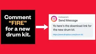 Boost Your Beat/Kit Sales with Instagram Comment Automation 🔥