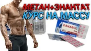 МЕТАН+ТЕСТОСТЕРОН ЭНАНТАТ. Мега курс НА МАССУ для Новичка. ПКТ Тамоксифен