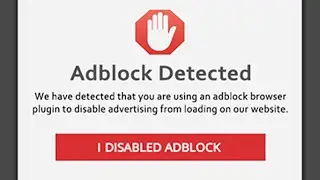 When a Website notices your Ad Blocker...