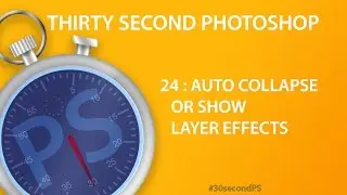 Auto Collapse Layer Effects in Photoshop