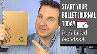 A Beginners Bullet Journal Set Up | How To Use The Bullet Journal Method In Any Notebook