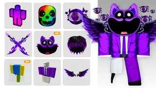 15 BEST CATNAP MASK & FREE ITEMS ON ROBLOX 2024