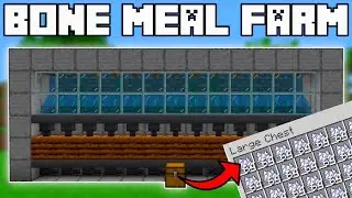 🦅 Minecraft Bedrock 1.21 | BONE MEAL FARM TUTORIAL!