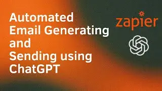 Automated Email generating and sending using  chatGPT and Zapier