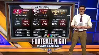 NFL playoff picture: Steve Kornacki breaks down postseason races in Week 14 | FNIA | NFL on NBC