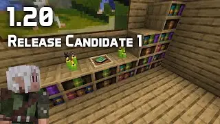 News in Minecraft 1.20 Release Candidate 1: Last Bug Fixes!