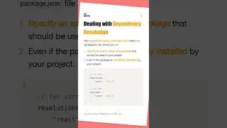 Resolve the Dependency Versions Conflict 