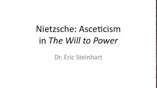 Nietzsche: Asceticism