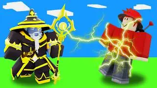 Using the NEW Victorious Zeno Skin In Roblox BedWars..  (Roblox BedWars)