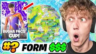 I Won The FNCS BUGHA Icon Cup Skin In Fortnite! (Top 100 Tournament)
