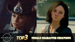 Starfield Top-3 best female character creations