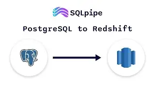 How to transfer data from PostgreSQL to Redshift using SQLpipe