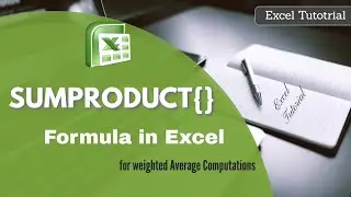 SUMPRODUCT Formula & it's Application | Excel Tutorial 2020