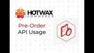 Pre-Order API Usage