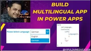 How to build multilingual app in Power Apps