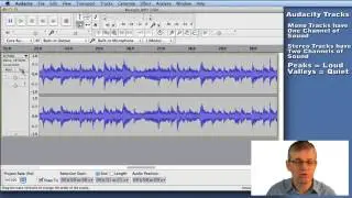 3 What are Audacity Tracks - Video Guide to Audacity