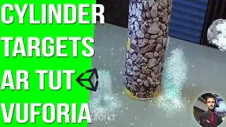 Augmented Reality Apps -  Cylindrical Targets in Vuforia Tutorial on Unity
