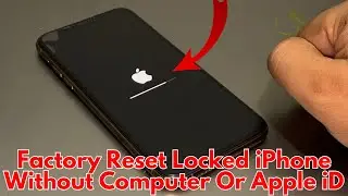 How To Factory Reset Locked iPhone Without Computer Or Apple iD ! Erase Passcode Locked iPhone! 2024