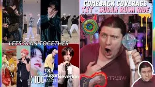 TXT (투모로우바이투게더) - Sugar Rush Ride/The Name Chapter: TEMPTATION REACTION/REVIEW | COMEBACK COVERAGE