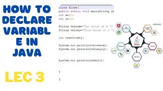 How to Declare Variables in Java | Java Basic | Lec 3