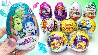 МИКС шоколадных ЯИЦ! Огромное яйцо Фиксики!