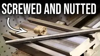 Lathe Rebuild: Cross Slide Leadscrew, Nut And Oil Channels | Part 3