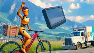 Dummy's Bad Day 😱 - The Journey To Get My TV Back | BeamNG.drive