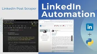 LinkedIn Post Scraper | LinkedIn Automation - Python,DataKund